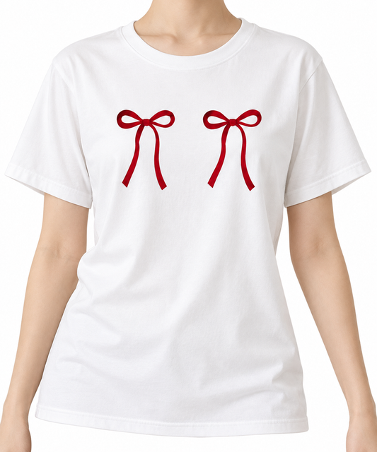 Crimson Bow T-Shirt