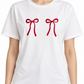 Crimson Bow T-Shirt