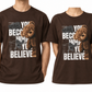 Mocha Believer Graphic T-Shirt