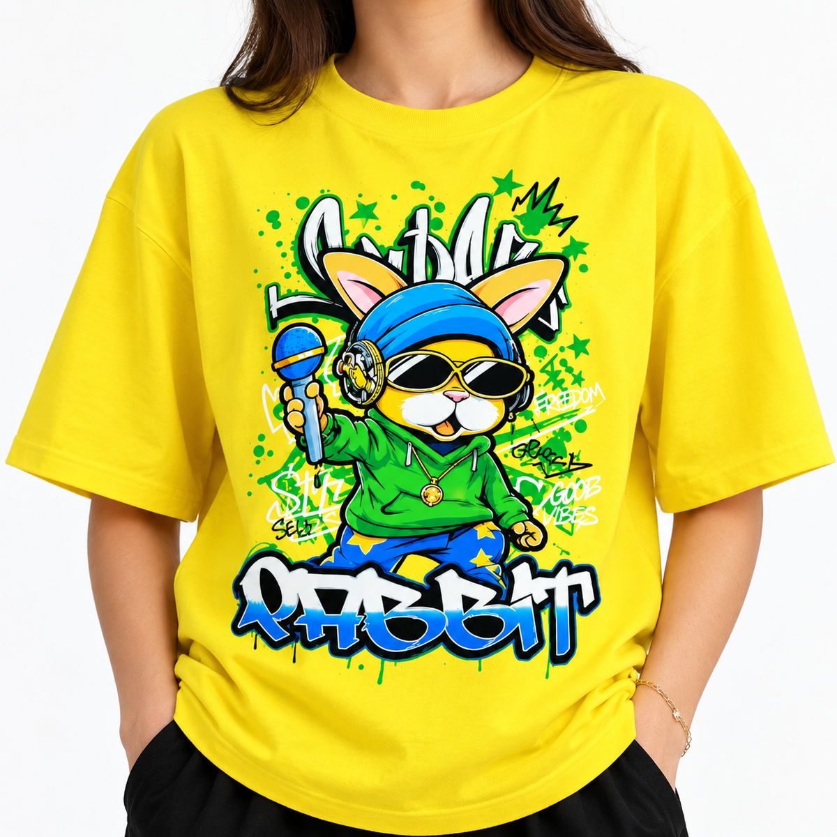 Street Bunny Tee 🐰🎤