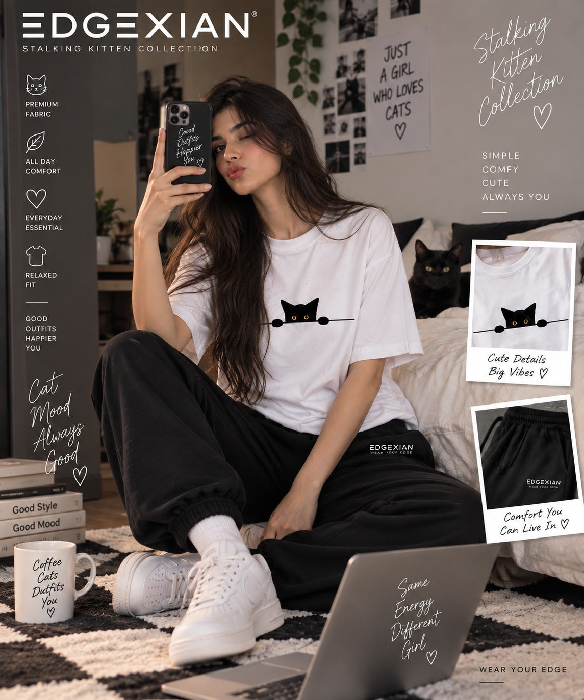 Peekaboo Kitty Track Set