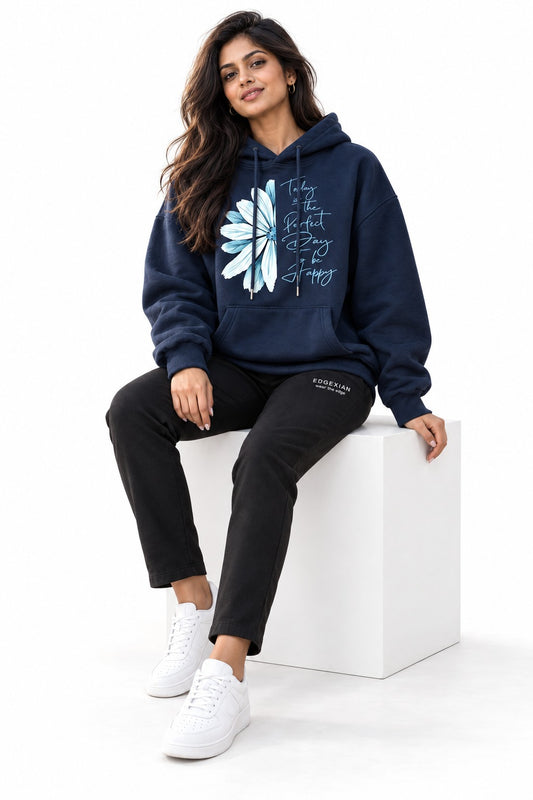 Midnight Bloom Hoodie