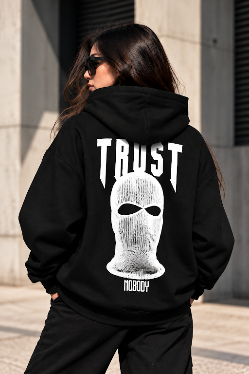 Trust Nobody Oversized Hoodie