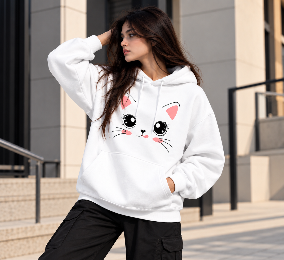 Kitty Charm Hoodie