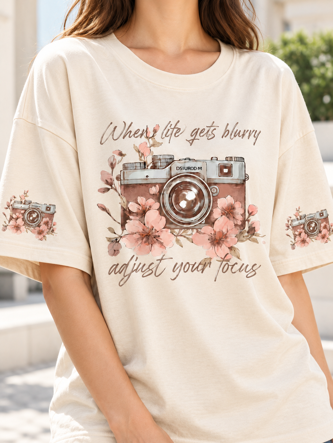 Floral Focus tee