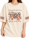 Floral Focus tee