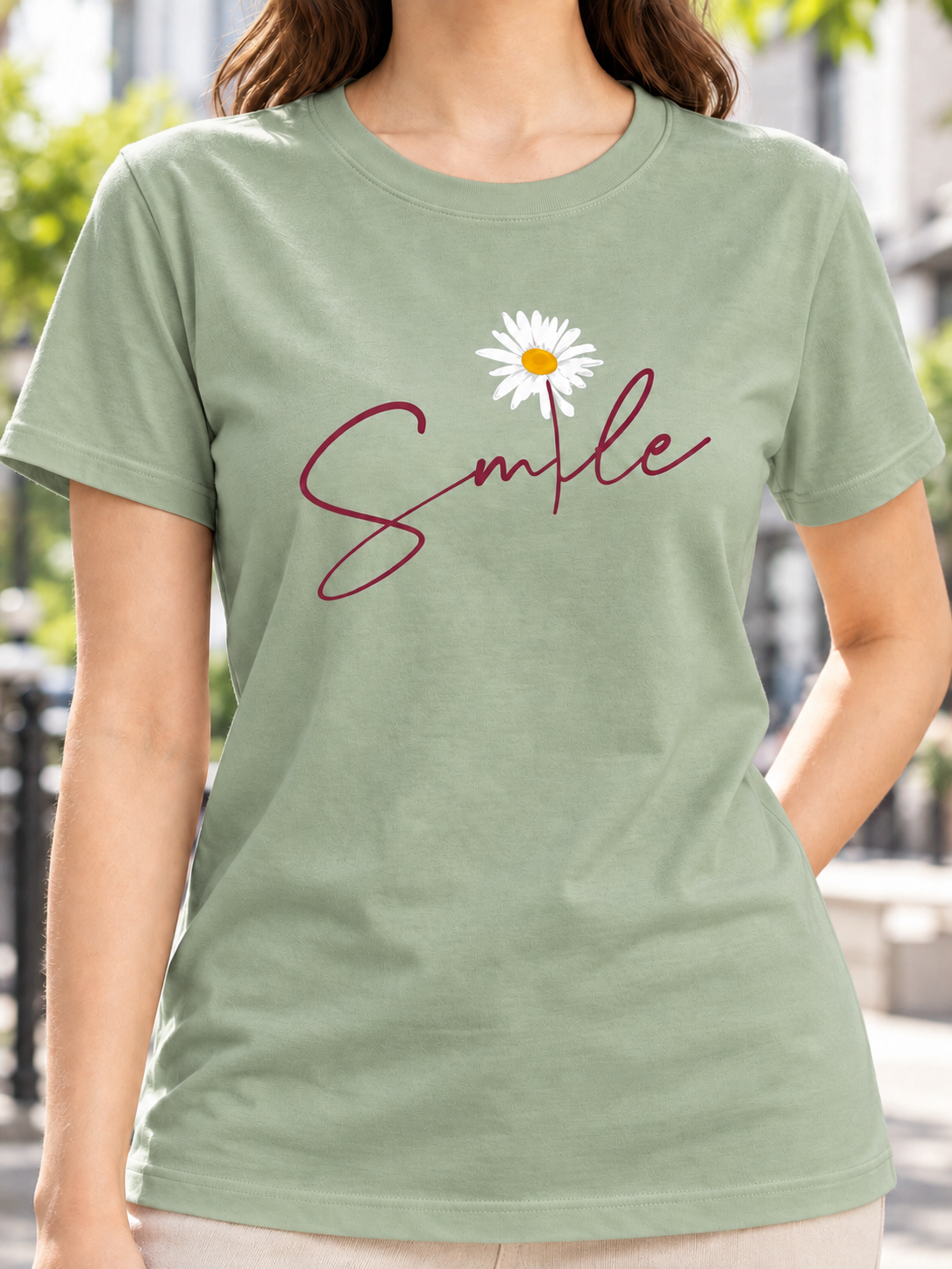 Sage Bloom Tee