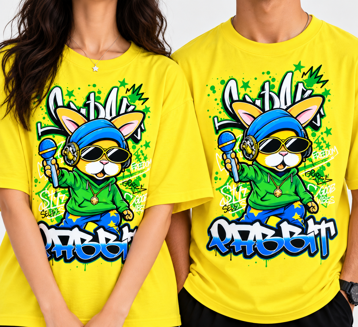 Street Bunny Tee 🐰🎤